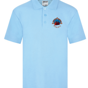 Roose School Pale Blue Polo Shirt